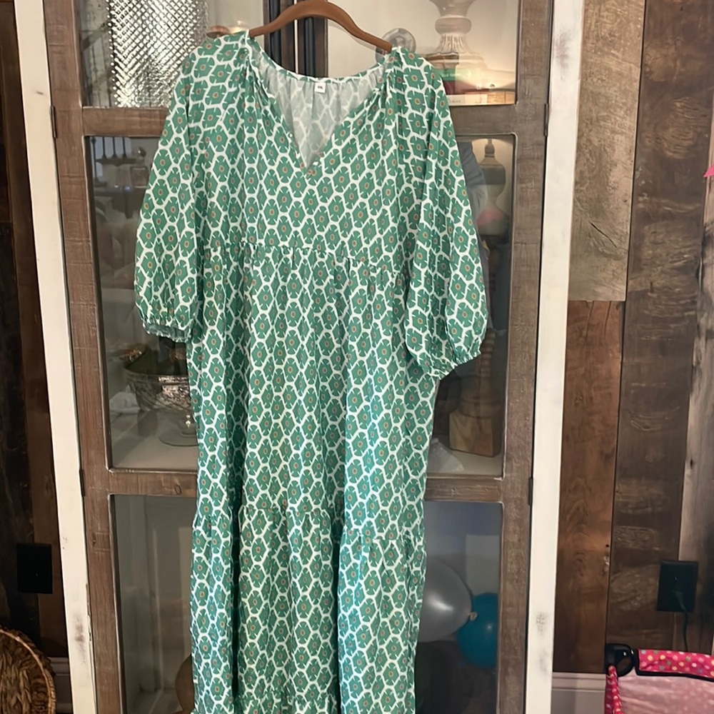 Super cute maxie dress for Spring